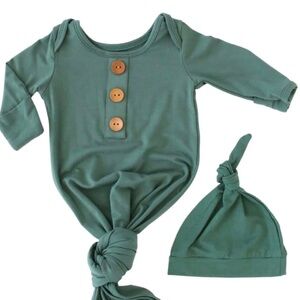 COPY - Caden lane emerald knot gown with hat